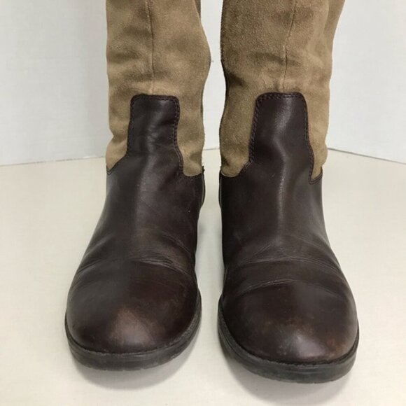 Ralph Lauren Vintage Suede & Leather Riding boot - Size 6 China - Picture 8 of 11